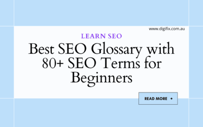 SEO Glossary with 80+ essential SEO terms.