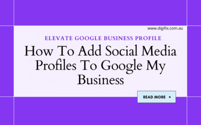How To Add Social Media Profiles To Google My Business