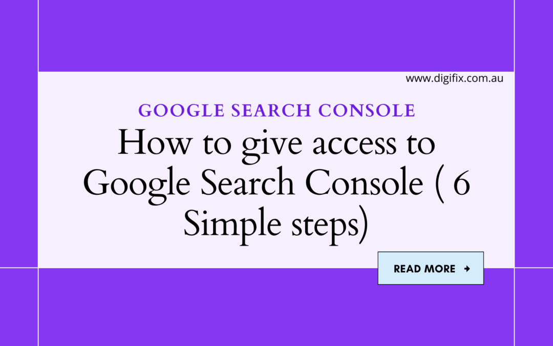 How To Give Access To Google Search Console