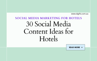 Social Media Content Ideas for Hotels