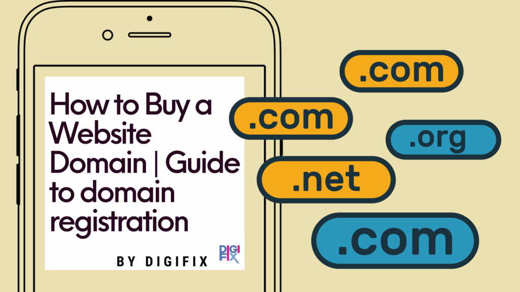 Guide on How to buy a website domain - digifix.com.au