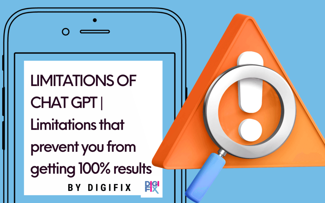 What are the Limitations of Chat GPT? | 10 restrictions