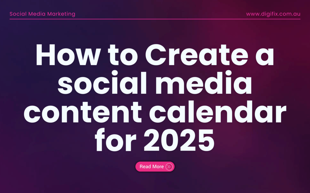 How To Create A Social Media Content Calendar