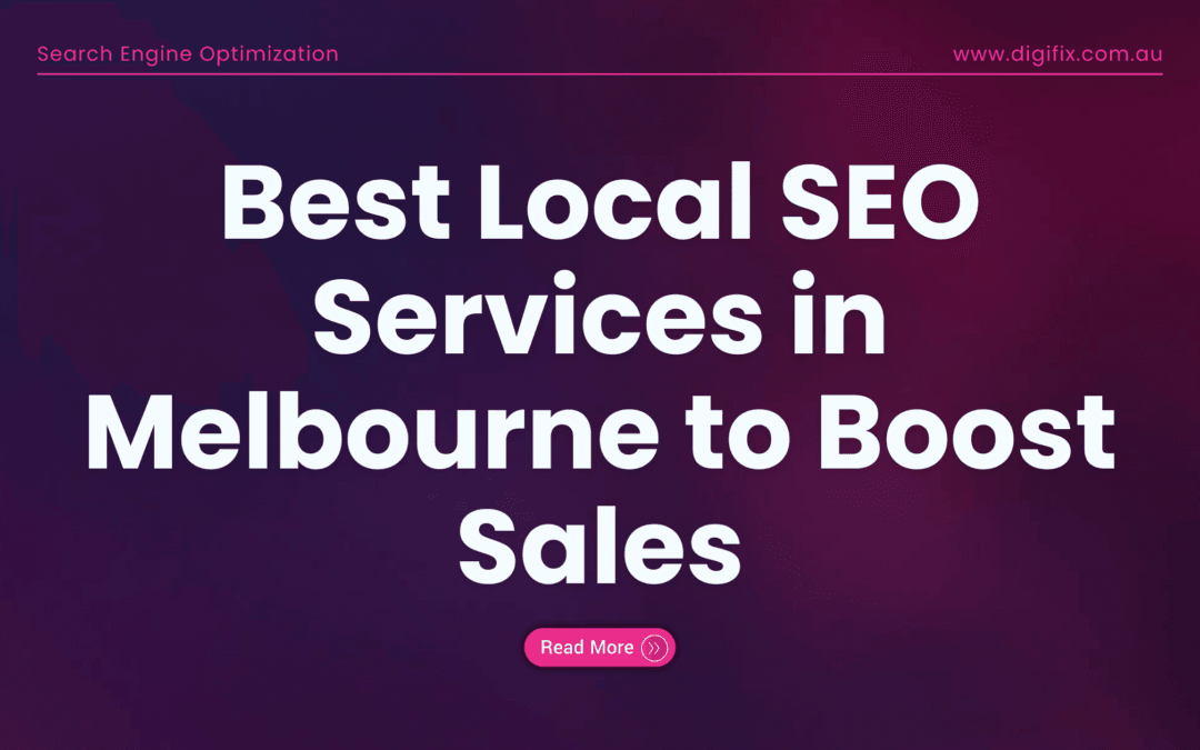 Top Local Seo Services Melbourne