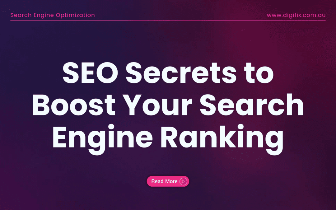 Seo Secrets To Boost Rankings