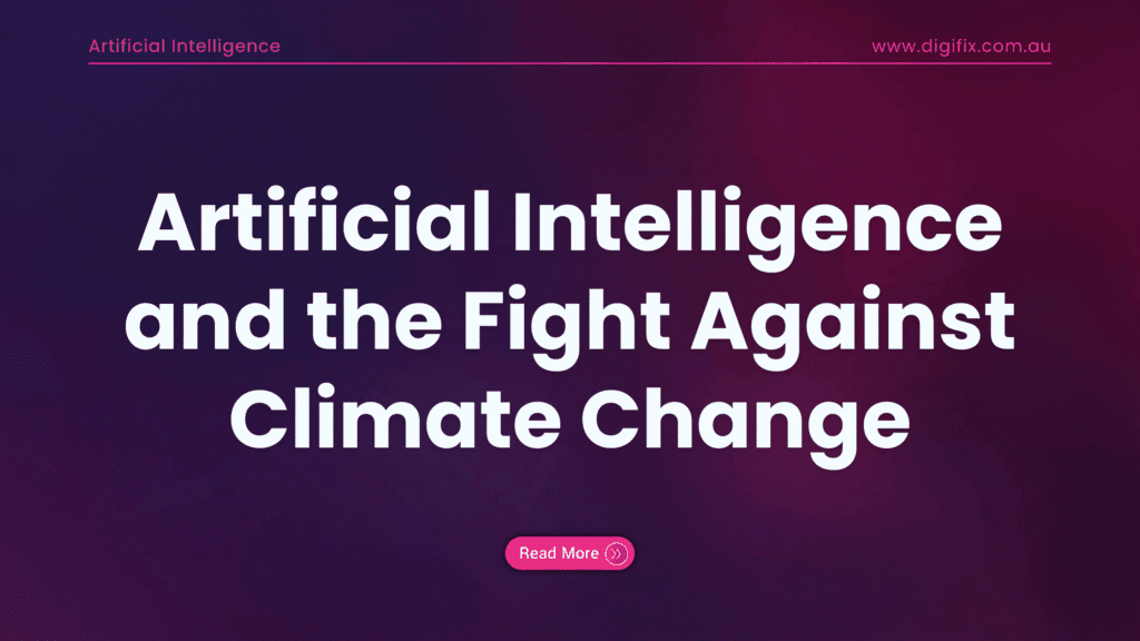 How does AI help fight climate change