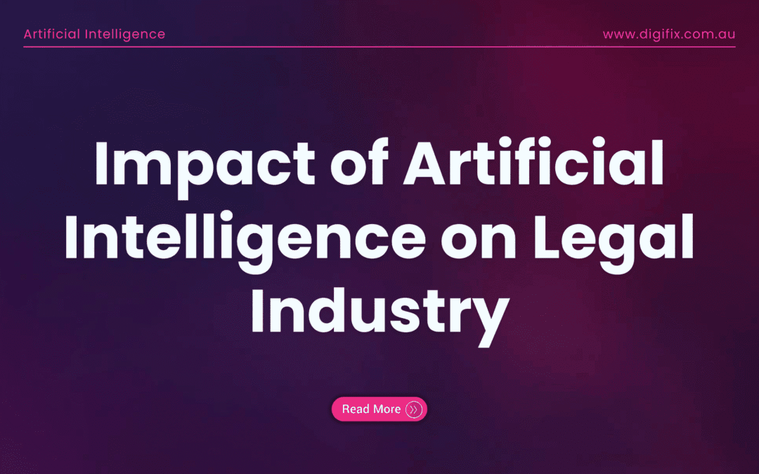 Impact Of Artificial Intelligence On Legal Industry