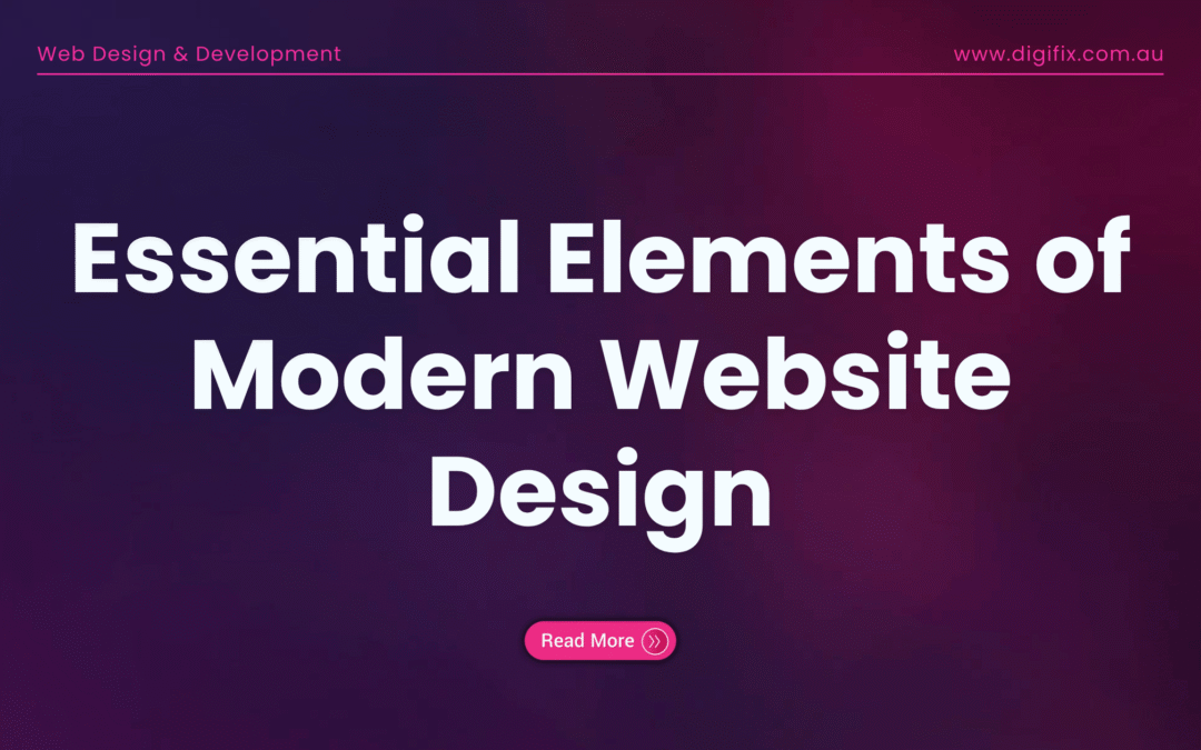 Elements Of Modern Website Design