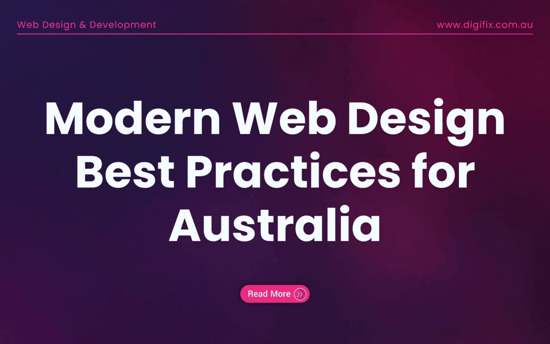 Modern Web Design Best Practices For Australia