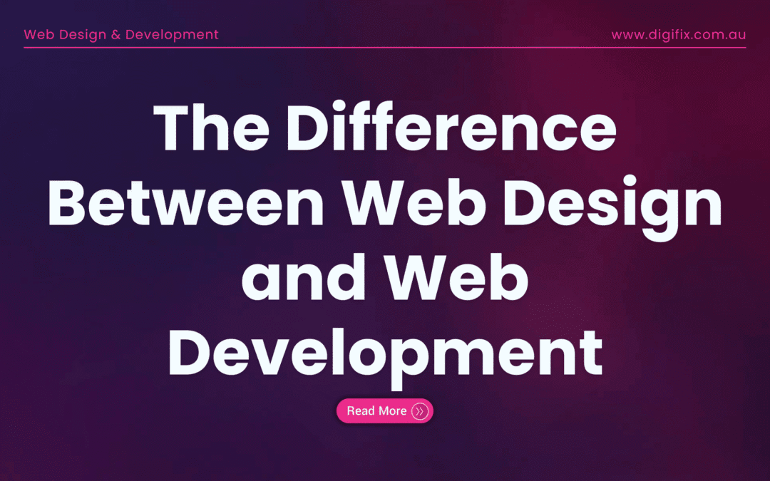 The Difference Between Web Design And Web Development