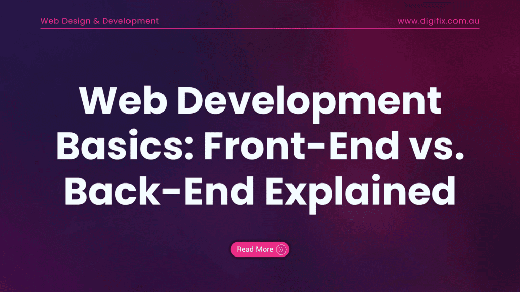 Web Development Basics You Must Learn