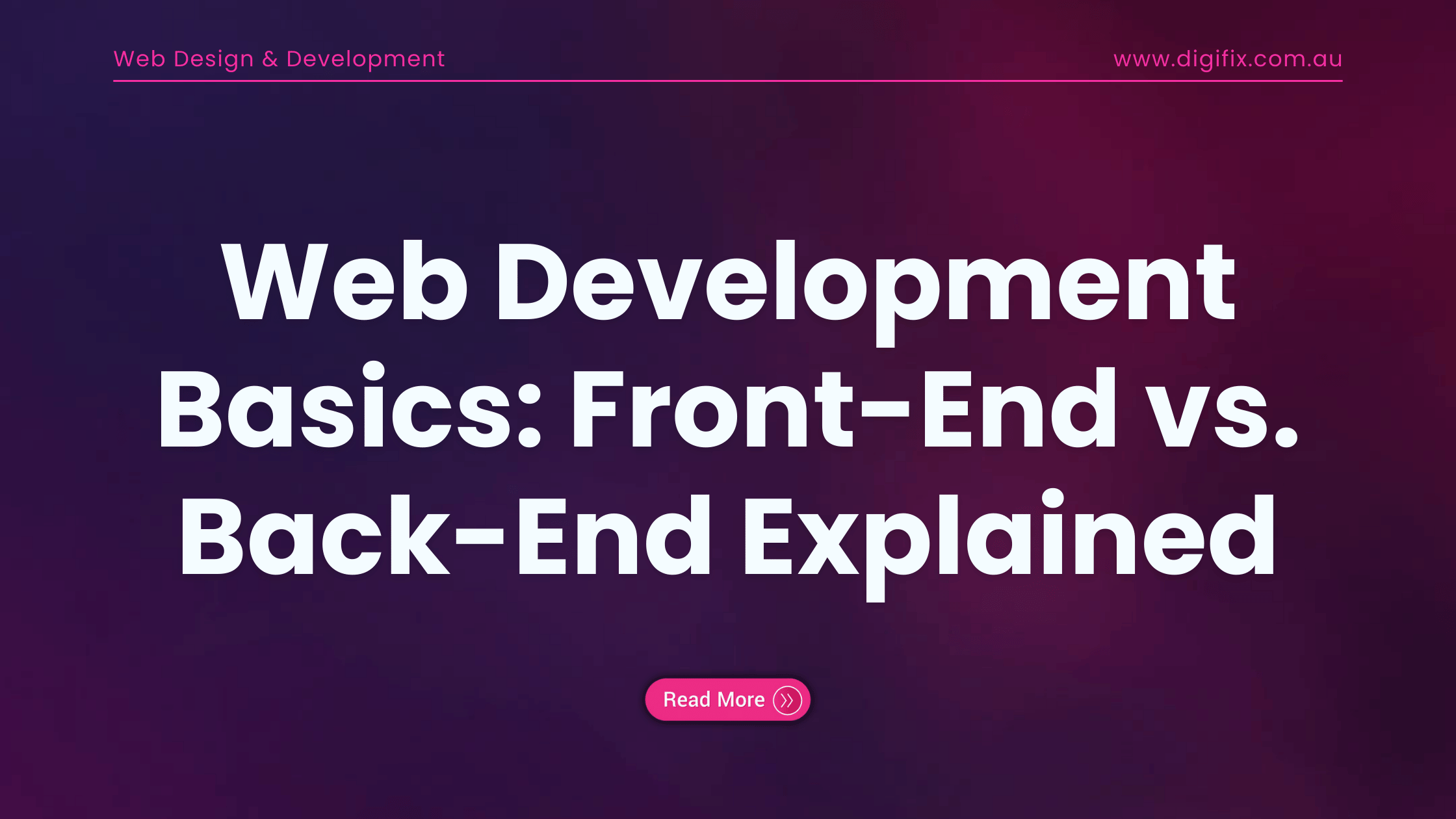 Web Development Basics You Must Learn in 2025
