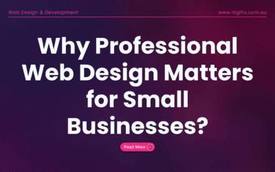 Why Professional Web Design Matters for Small Businesses