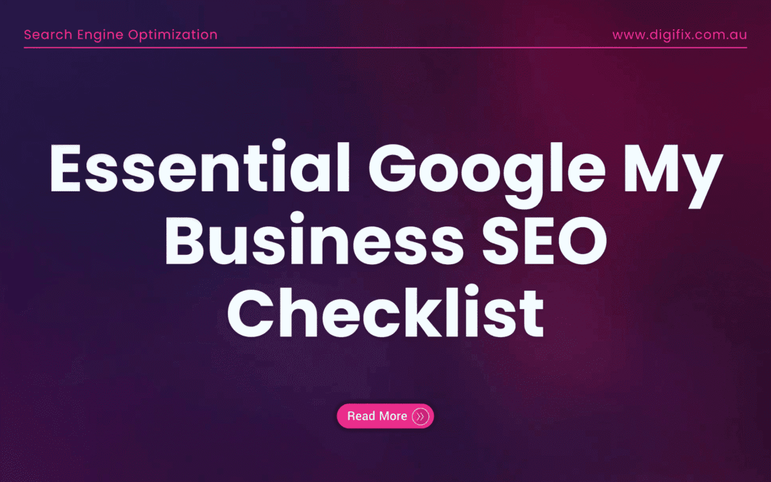 Google My Business Seo Checklist