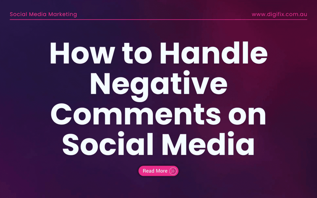 Social Media Blog 1 How To Handle Negative Comments On Social Media