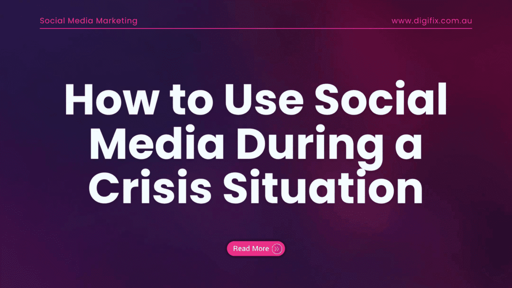 Learn How to Use Social Media During a Crisis | DigiFix