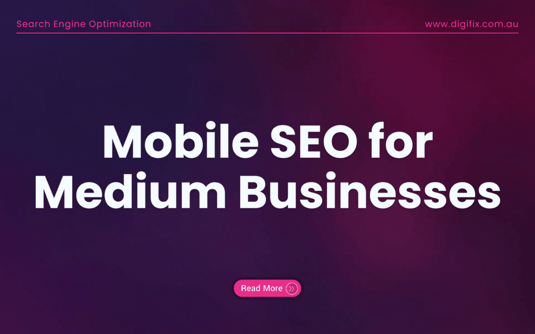 Mobile Seo For Medium Businesses