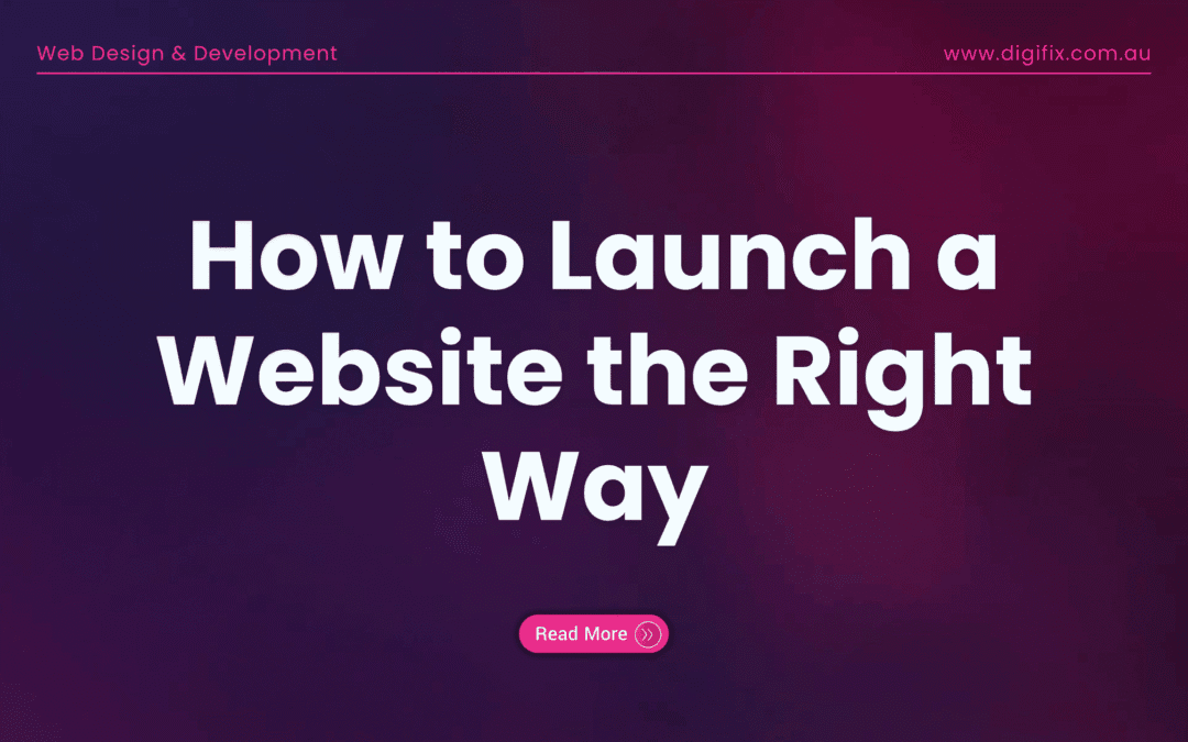 How To Launch A Website The Right Way