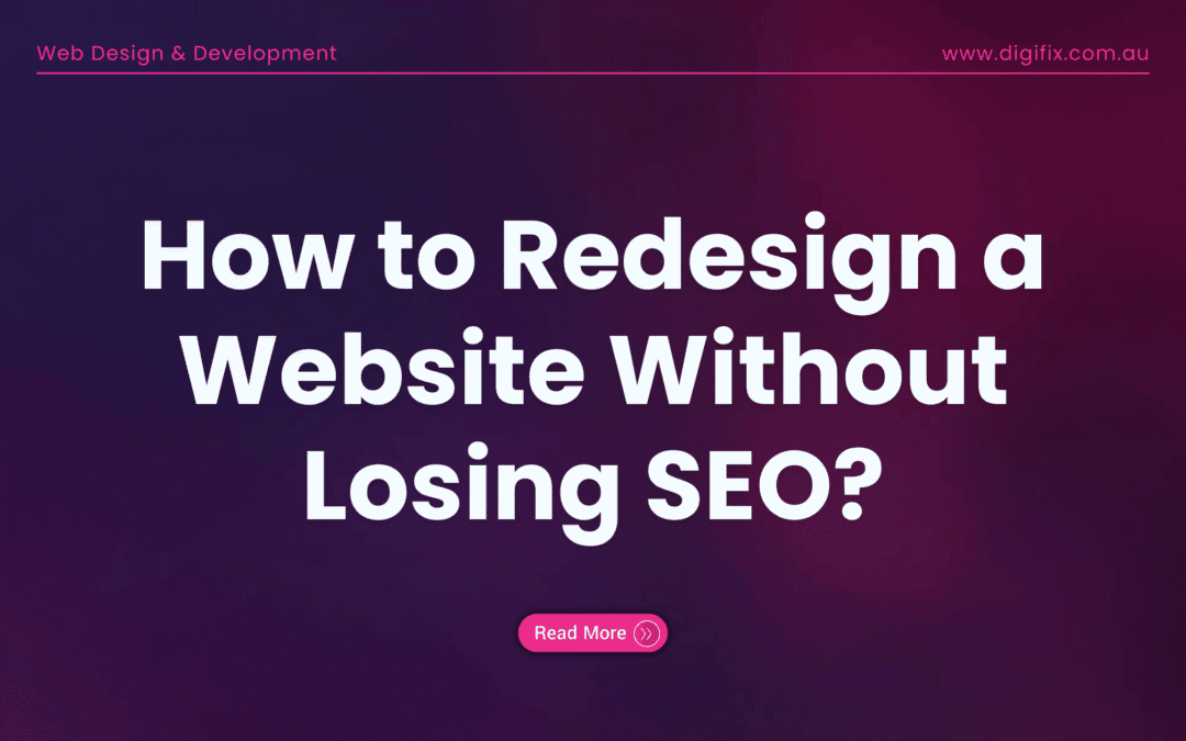 How To Redesign A Website Without Losing Seo