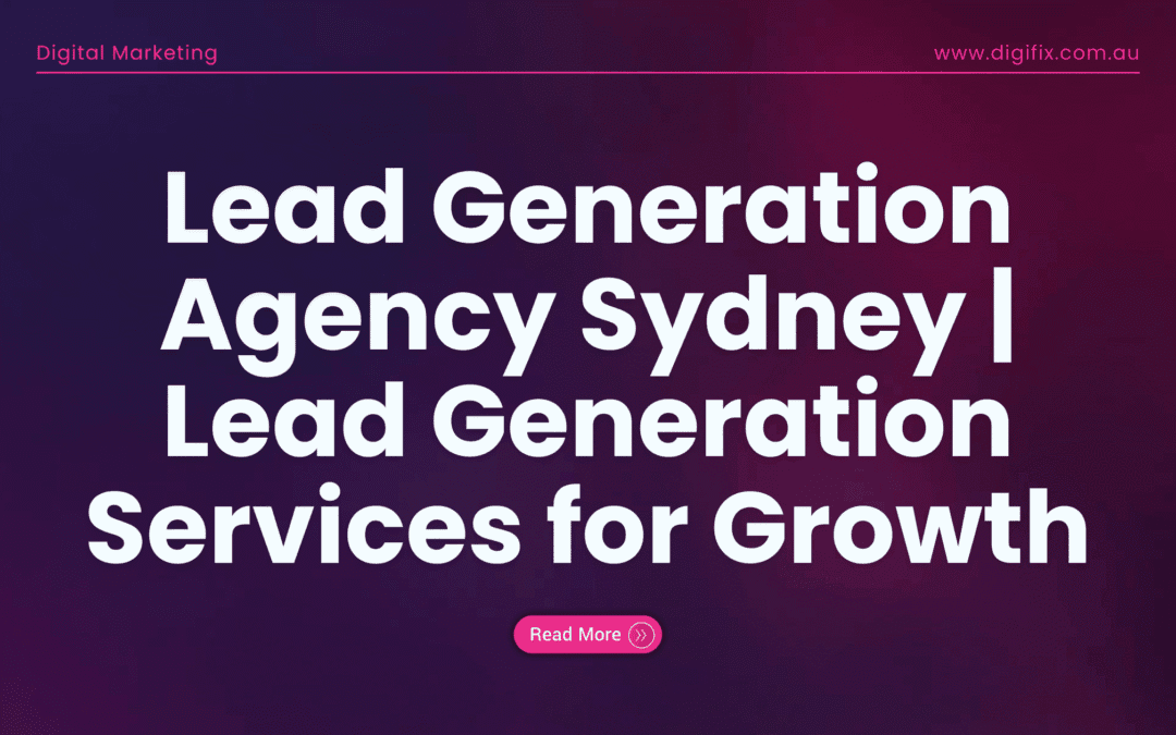 Lead Generation Agency Sydney