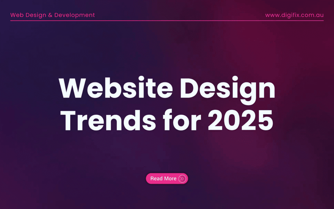 Website Design Trends For 2025