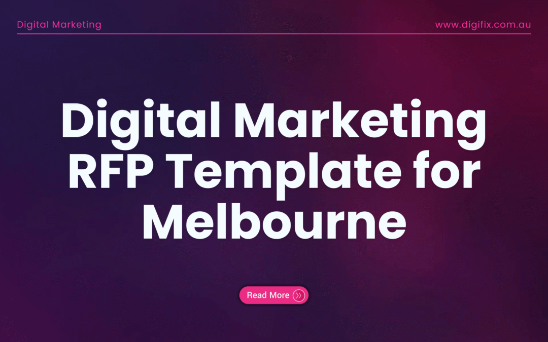 Digital Marketing RFP Template for Melbourne