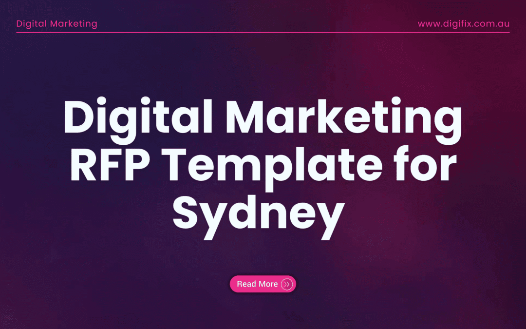 Digital Marketing RFP Template for Sydney