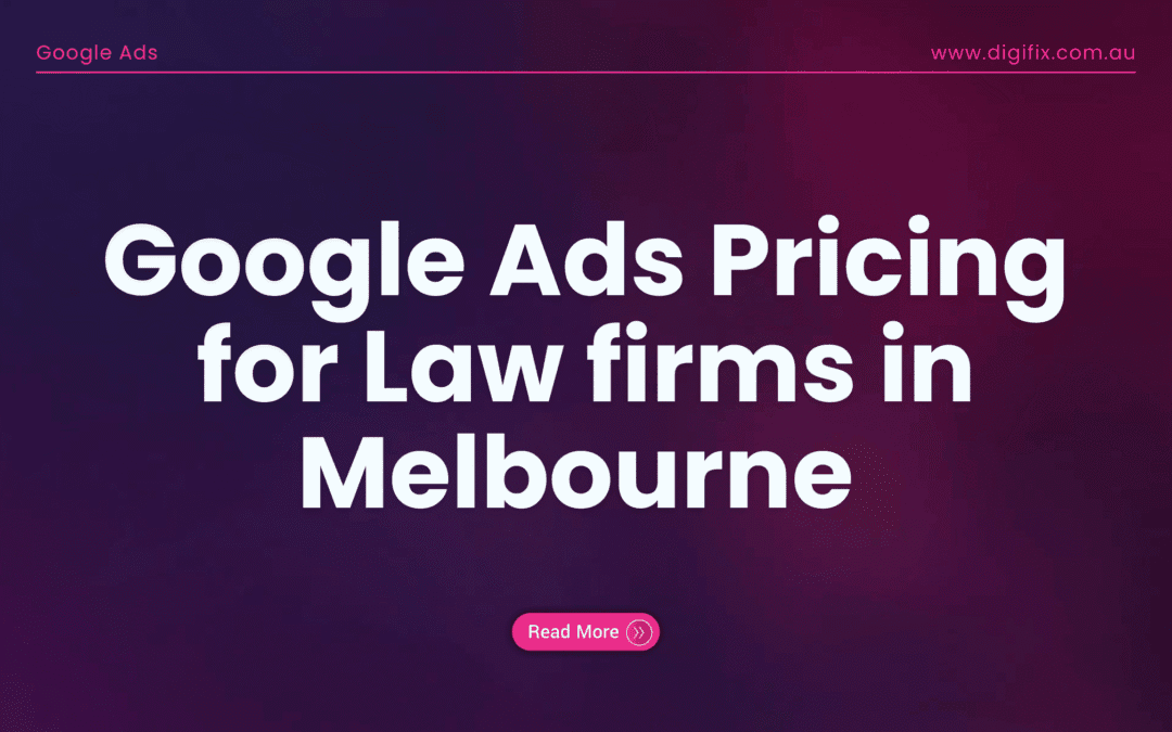Google Ads Pricing For Law Firms In Melbourne