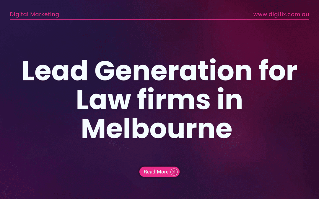 Lead Generation for Law firms in Melbourne
