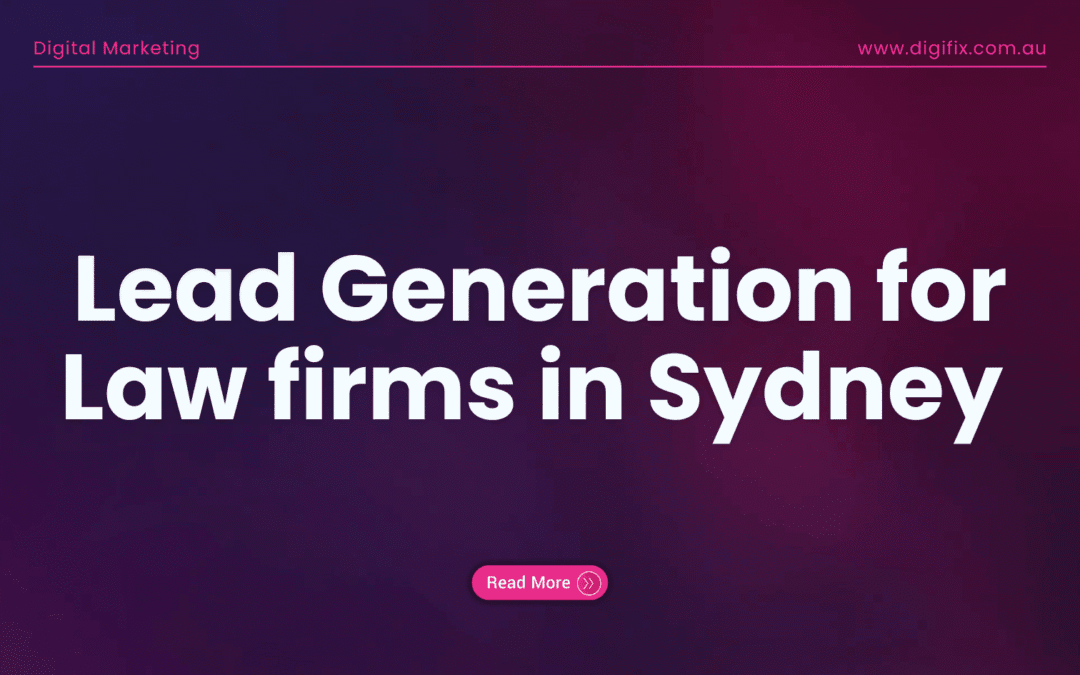 Lead Generation for Law firms in Sydney