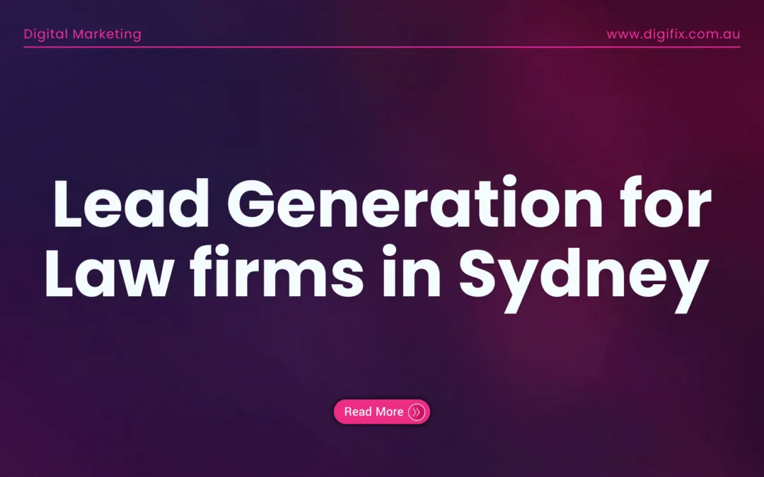 Lead Generation for Law firms in Sydney