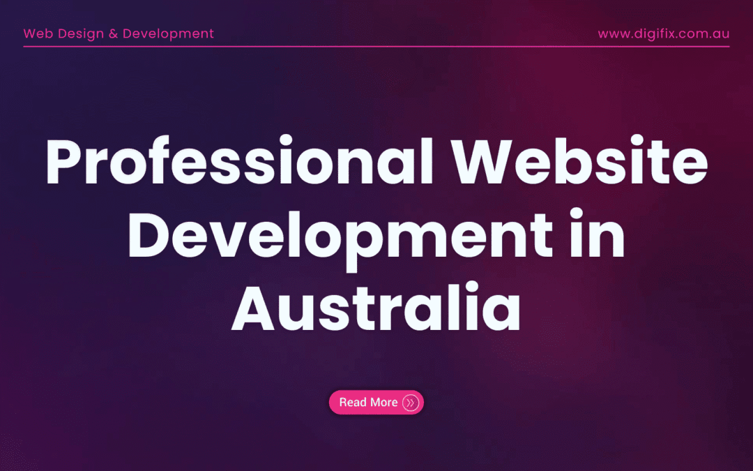 Professional Website Development | Custom Solutions | Australia