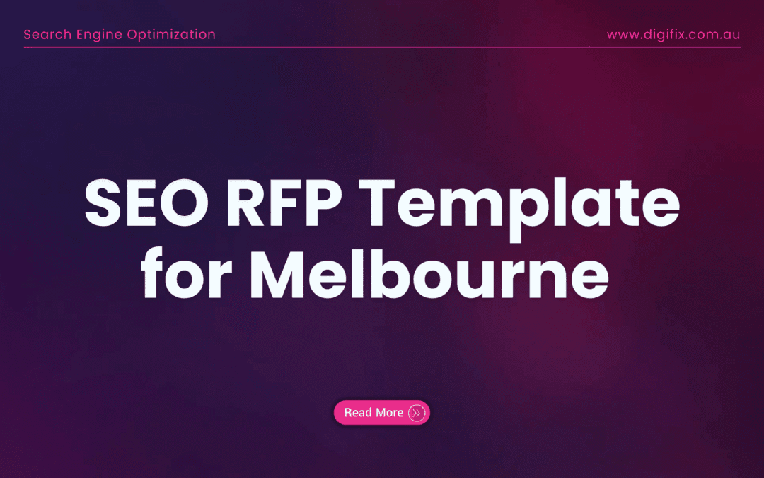 Seo Rfp Template For Melbourne