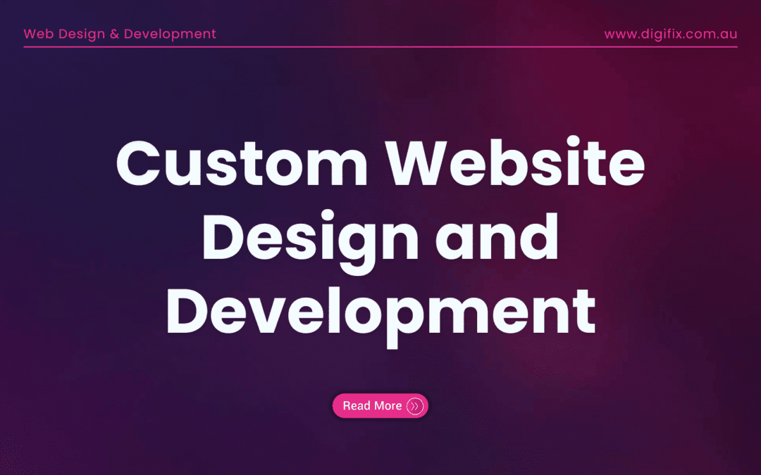 Custom Website Design And Development