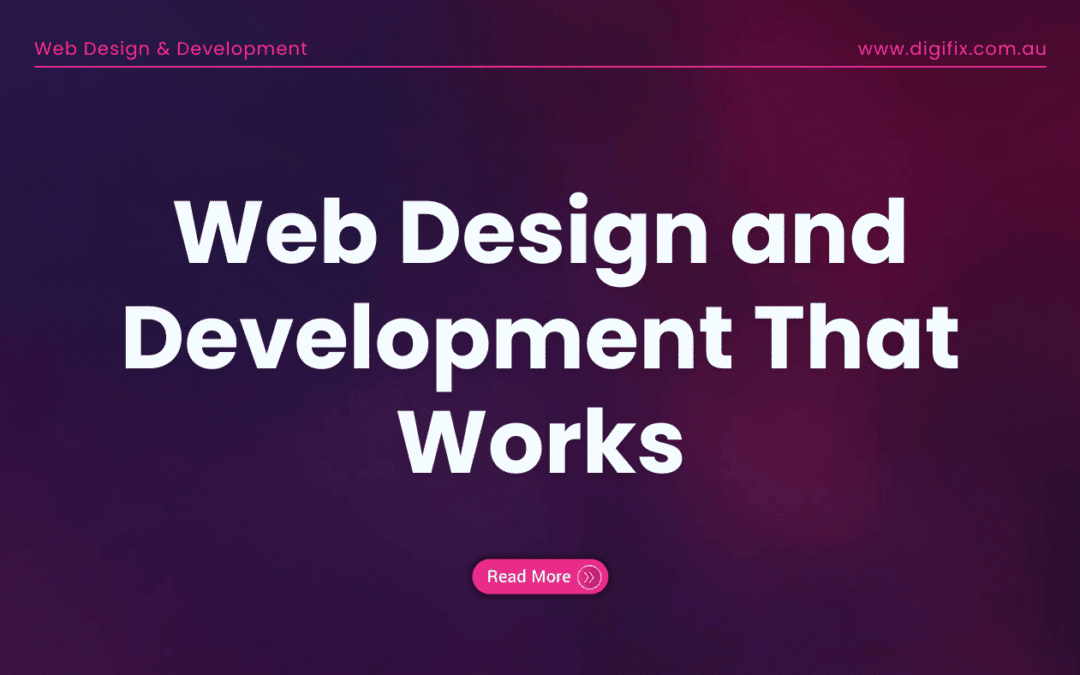 Web Design And Development That Works