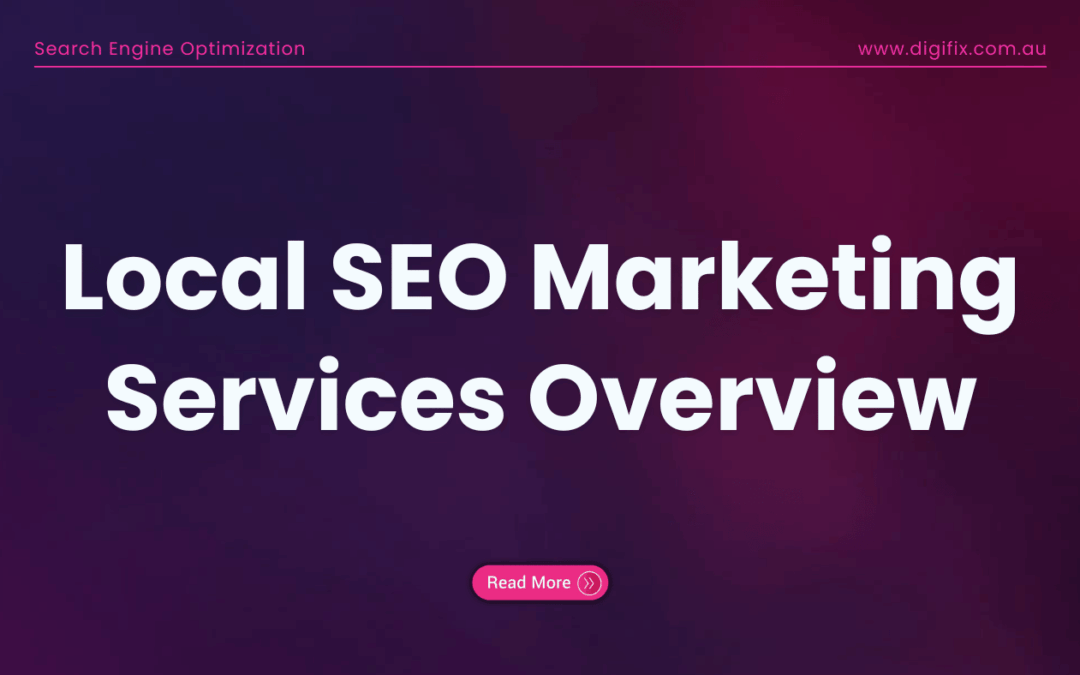 Local Seo Marketing Services Overview