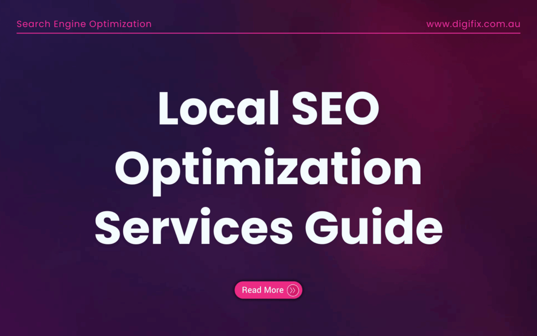 Local Seo Optimization Services Guide
