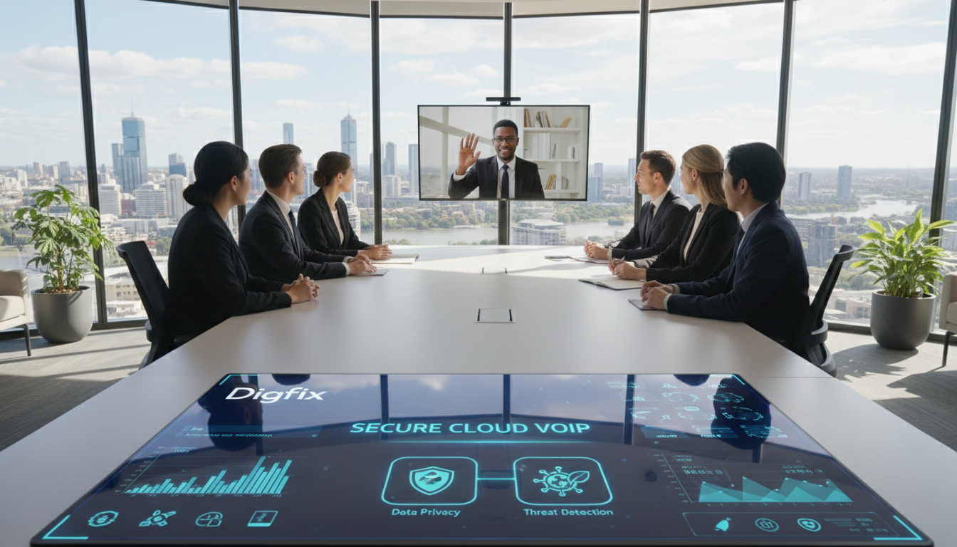 Secure Cloud Voip Phone Systems For Medical Clinics In Melbourne Shown With Encrypted Call Handling