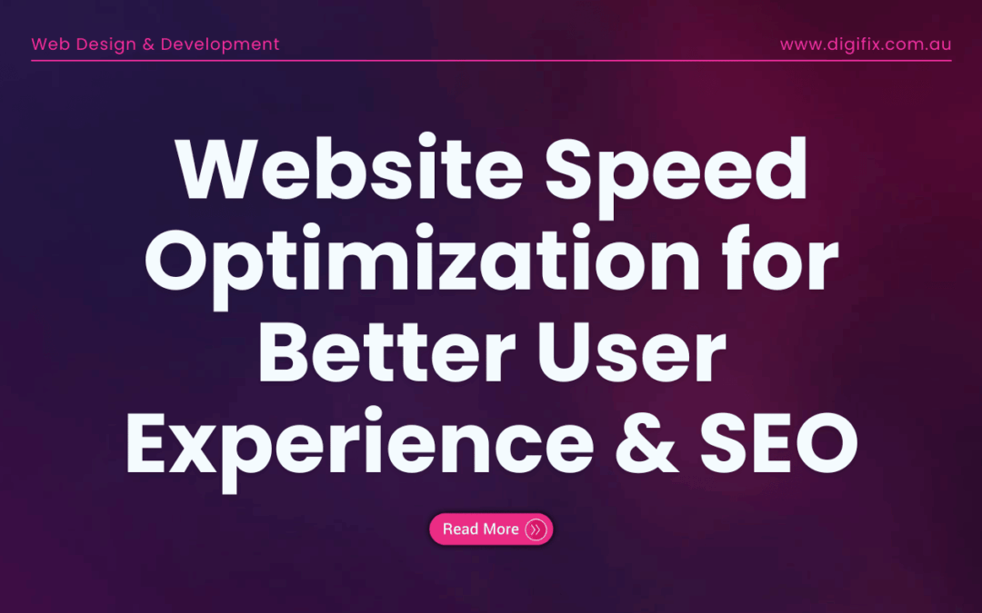 Website Speed Optimization for Better User Experience & SEO