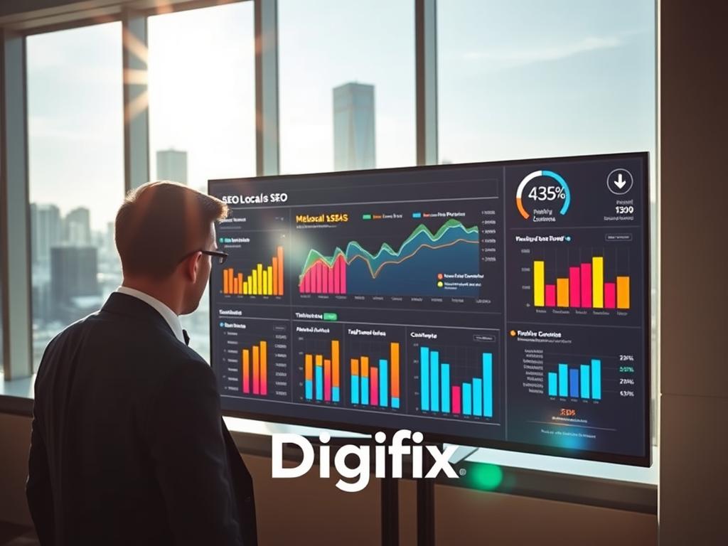 Dashboard Tracking Local Seo Success In Australia With Clear Kpis