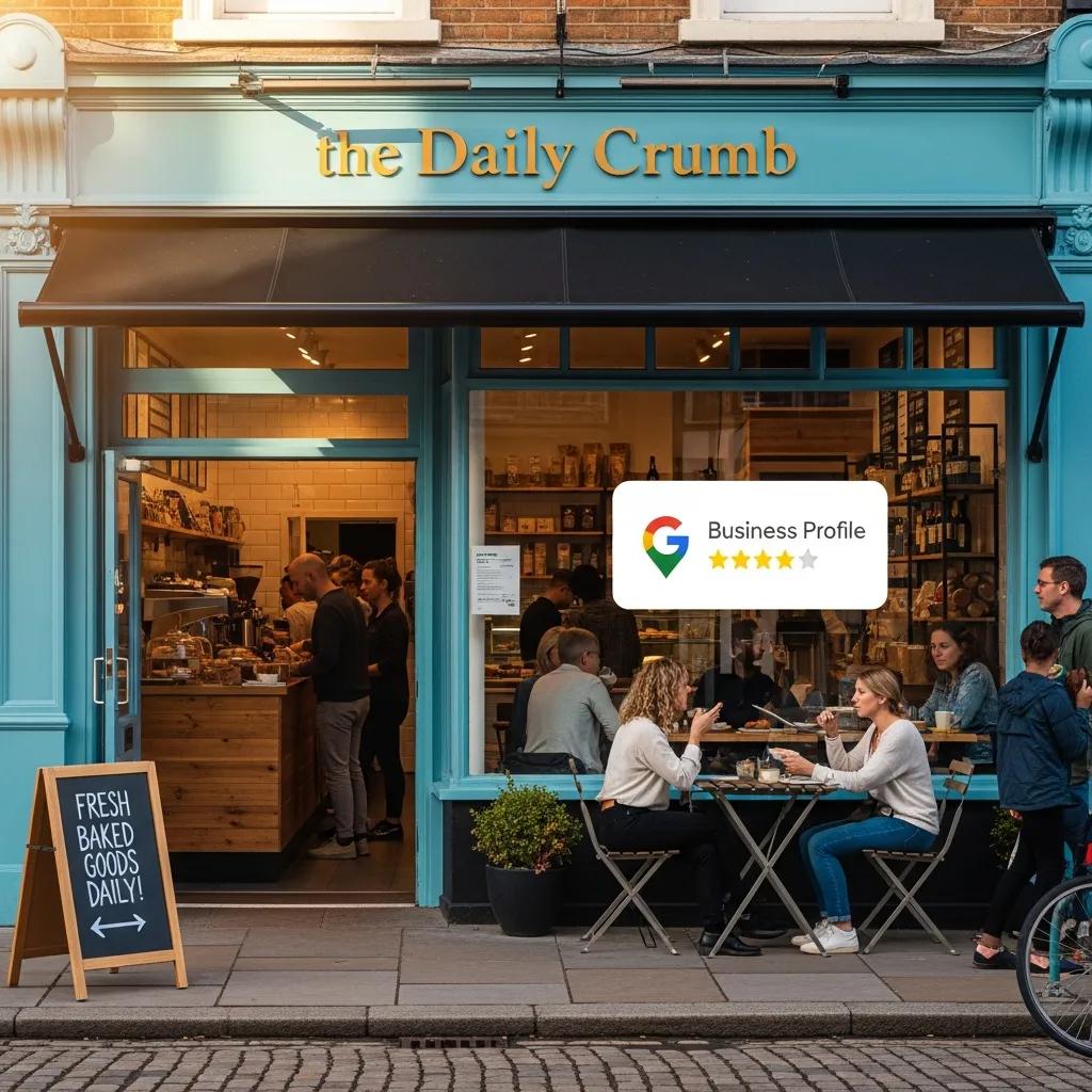 Local Shop Attracting Customers, Showing How Local Seo Can Boost Your Business Visibility