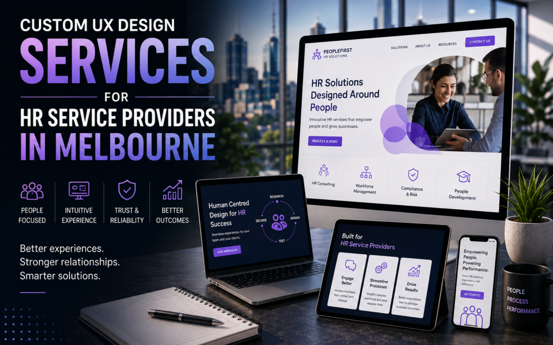 Custom UX Design Services for HR Service providers in Melbourne
