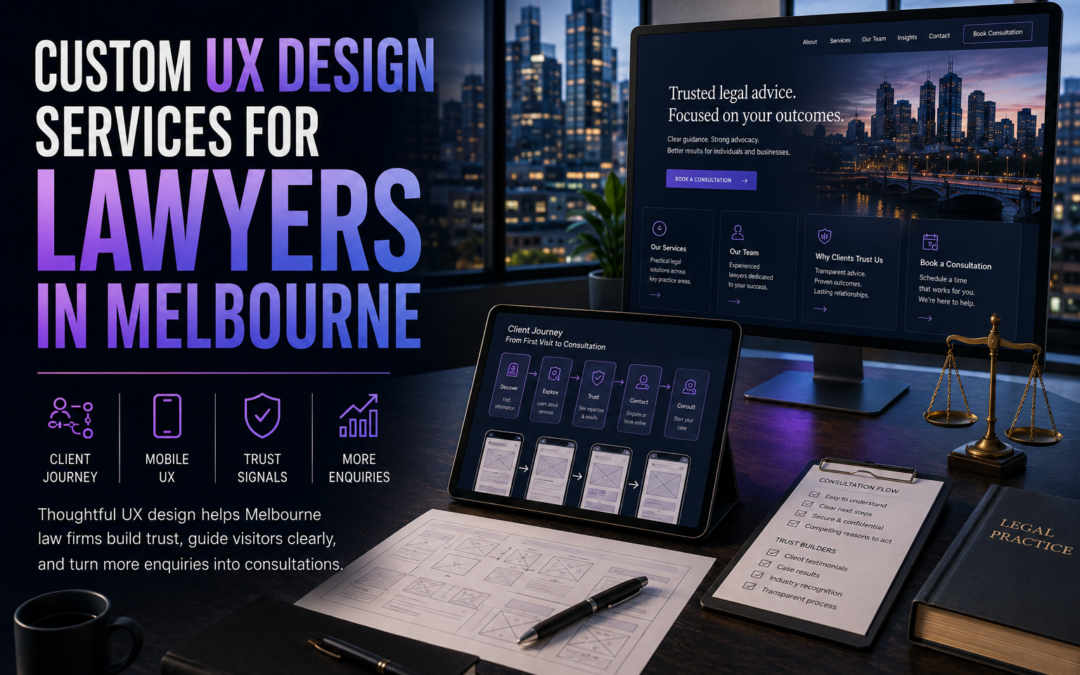 Custom Ux Design Services For Lawyers In Melbourne
