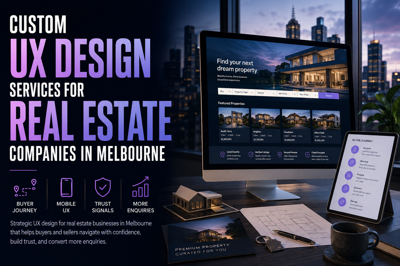 E-Commerce Website Development Services In Melbourne 1 E-Commerce Website Development Services In Melbourne Shown On A Product Catalogue Layout