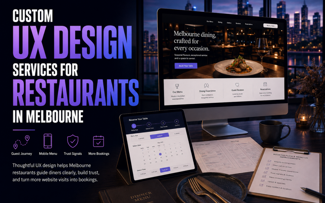 Custom UX Design Services for Restaurants in Melbourne