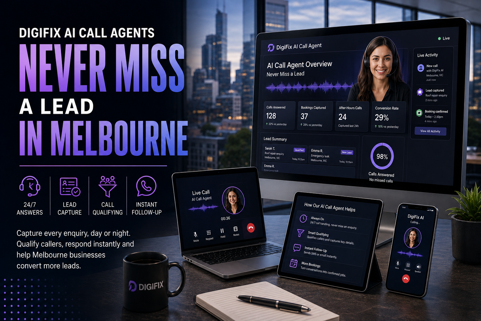 Ai Phone Answering For Tradies: Never Miss A Job Again 1 Ai Phone Answering For Tradies Shown Through An Ai Call Agent Answering A Job Enquiry