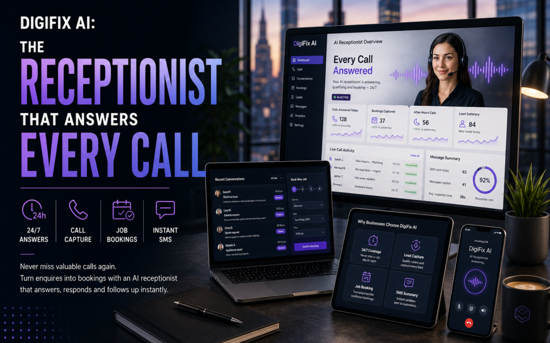 Digifix Ai: The Receptionist That Answers Every Call