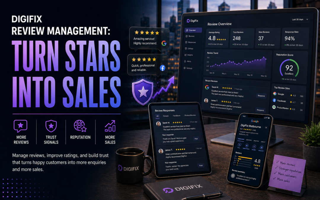 Digifix Review Management: Turn Stars Into Sales
