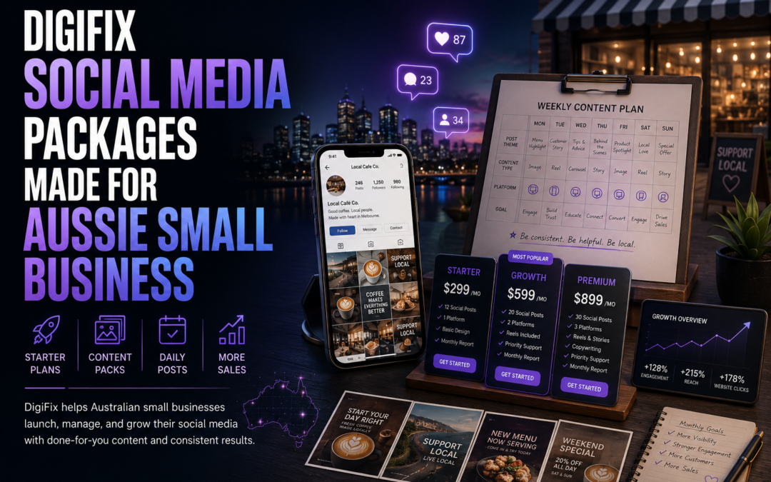 Digifix Social Media Packages Made For Aussie Small Business