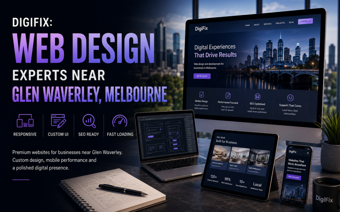 Digifix: Web Design Experts Near Glen Waverley, Melbourne